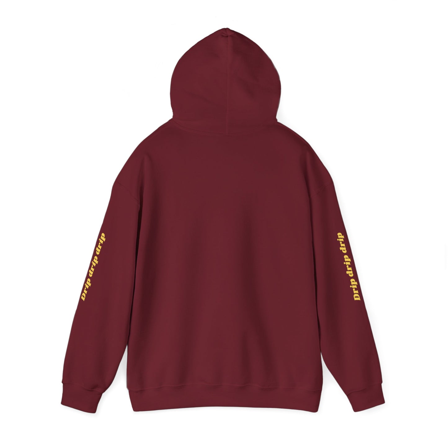 Playful Drip Graphic Unisex Hoodie - Perfect for Casual Outings & Cozy Days