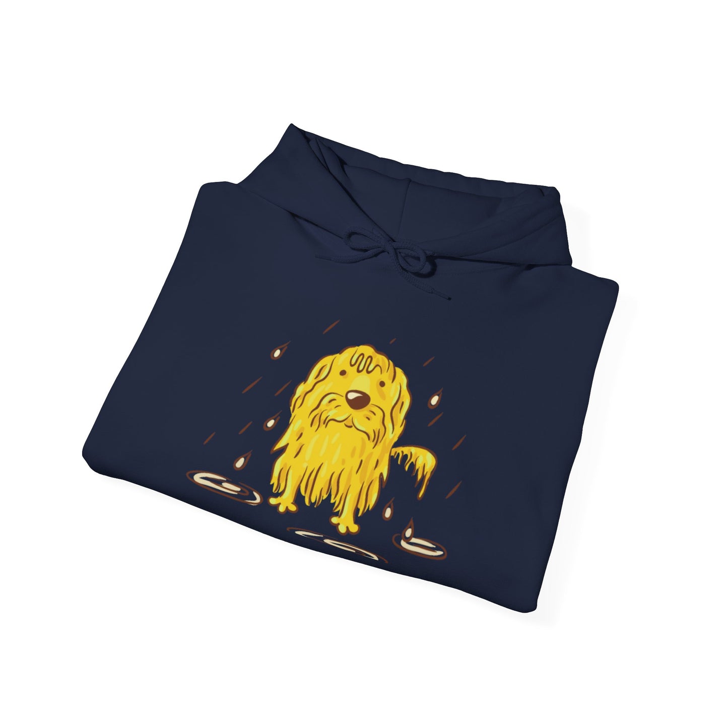 Playful Drip Graphic Unisex Hoodie - Perfect for Casual Outings & Cozy Days