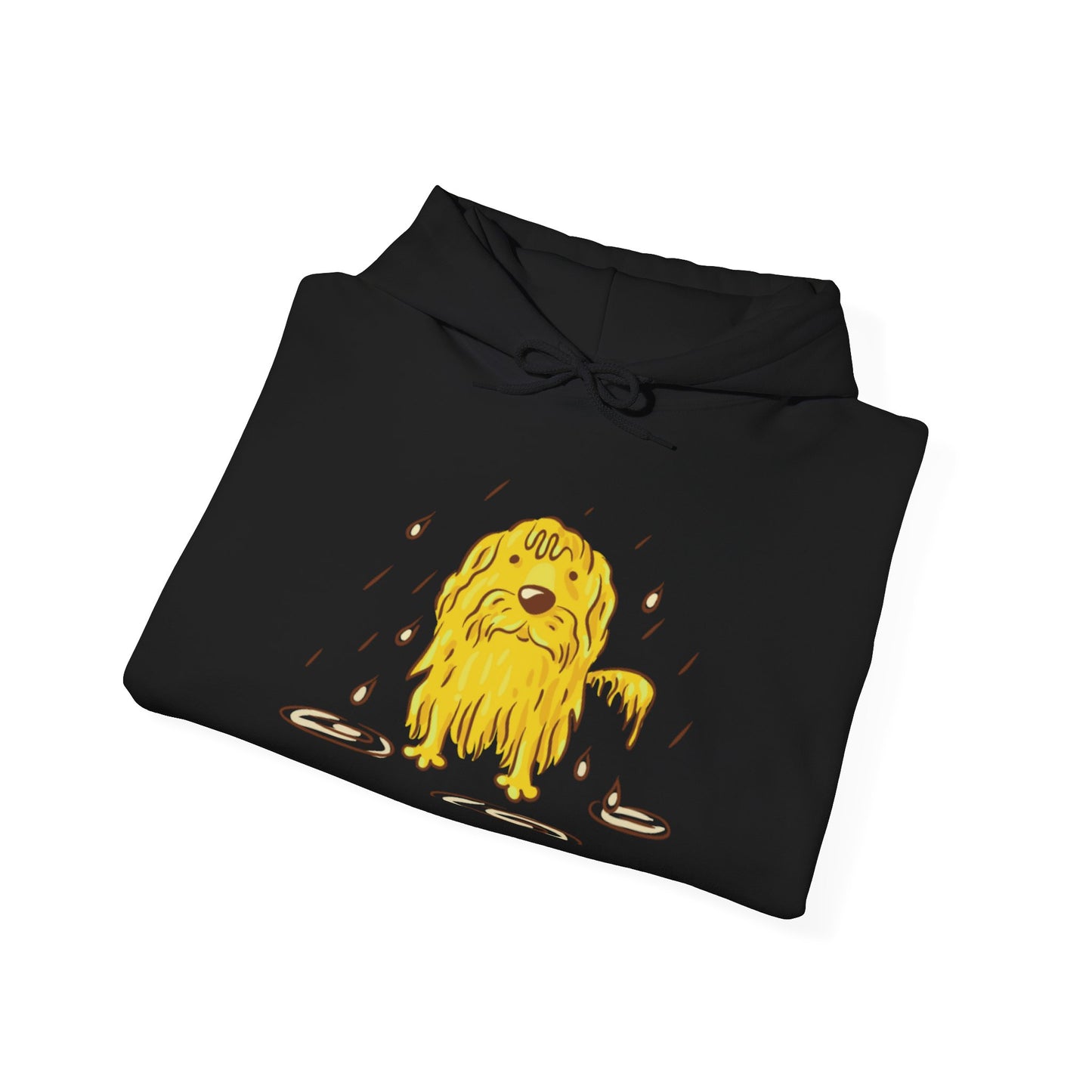 Playful Drip Graphic Unisex Hoodie - Perfect for Casual Outings & Cozy Days
