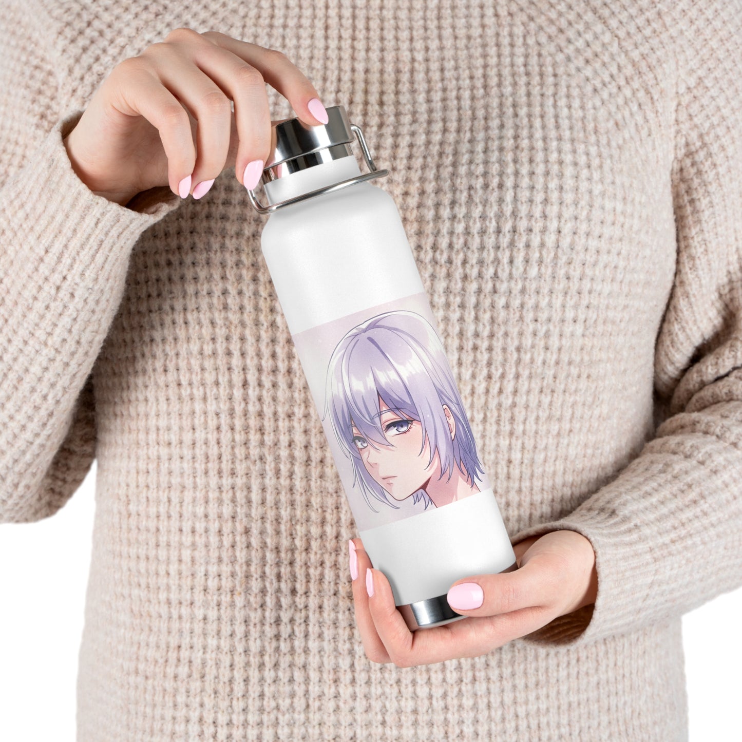 Anime Character Insulated Bottle, 22oz