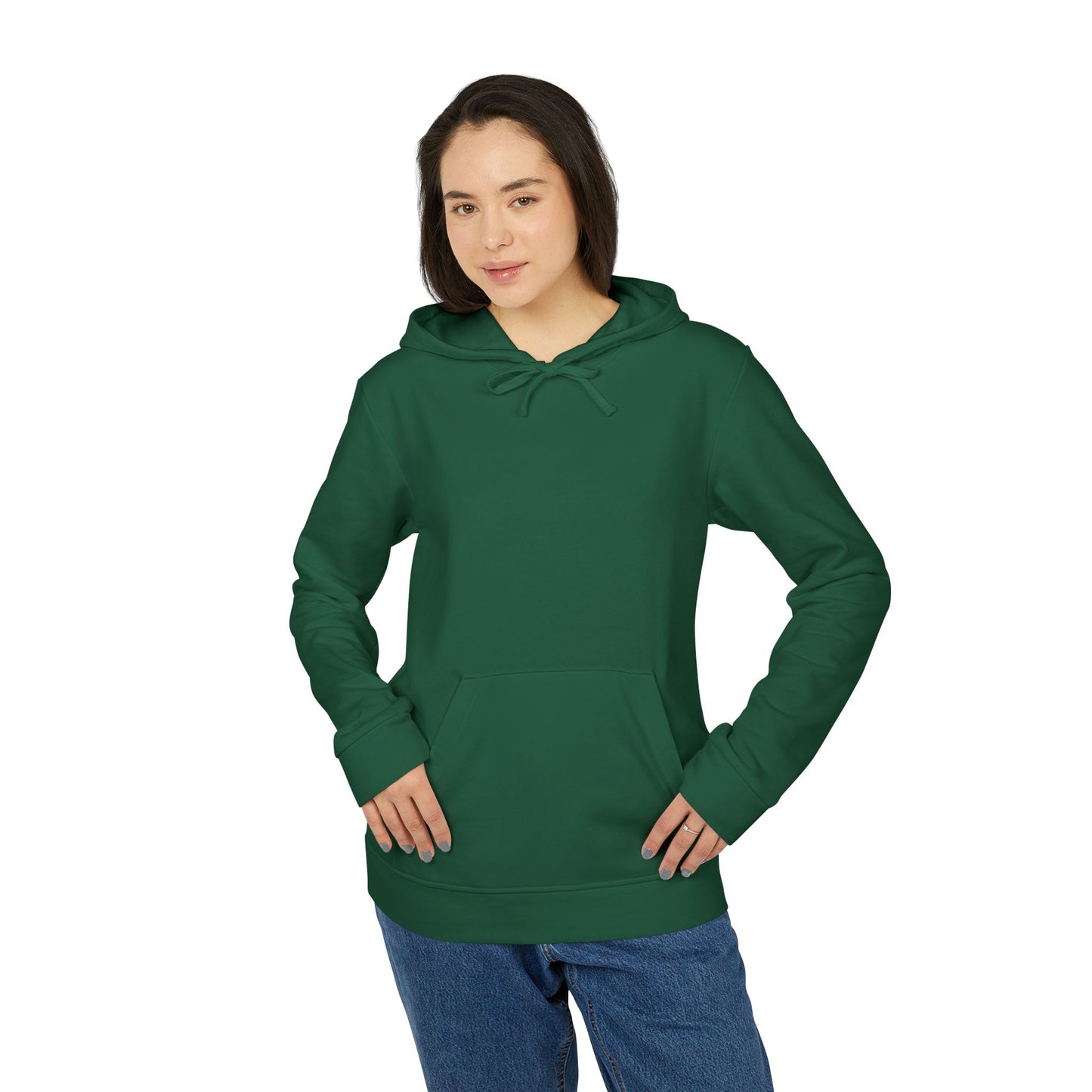 Fleece Hoodie with Funny Ice Cream Design
