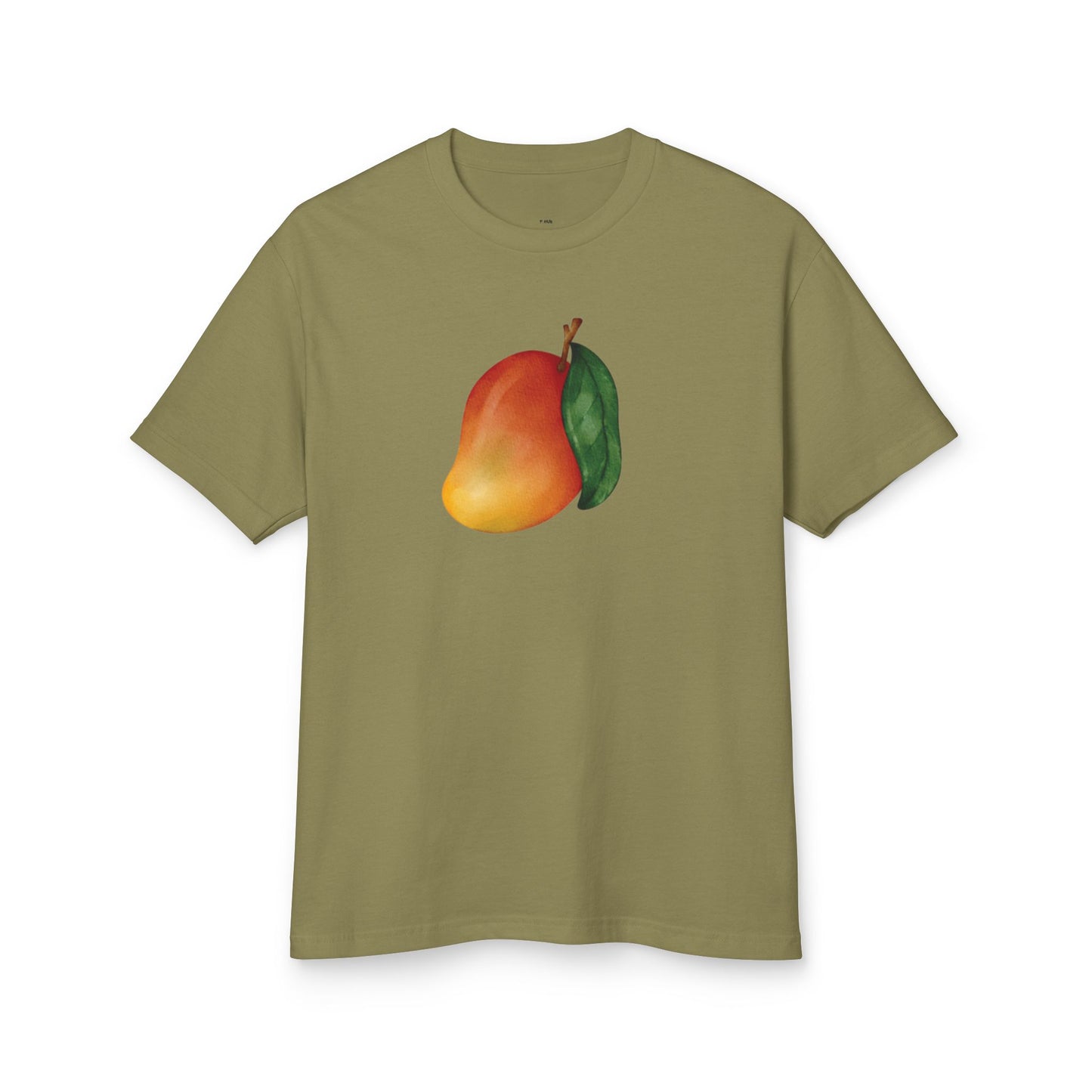 Mango Graphic Heavyweight Tee - Unisex Cotton T-Shirt for Fruit Lovers