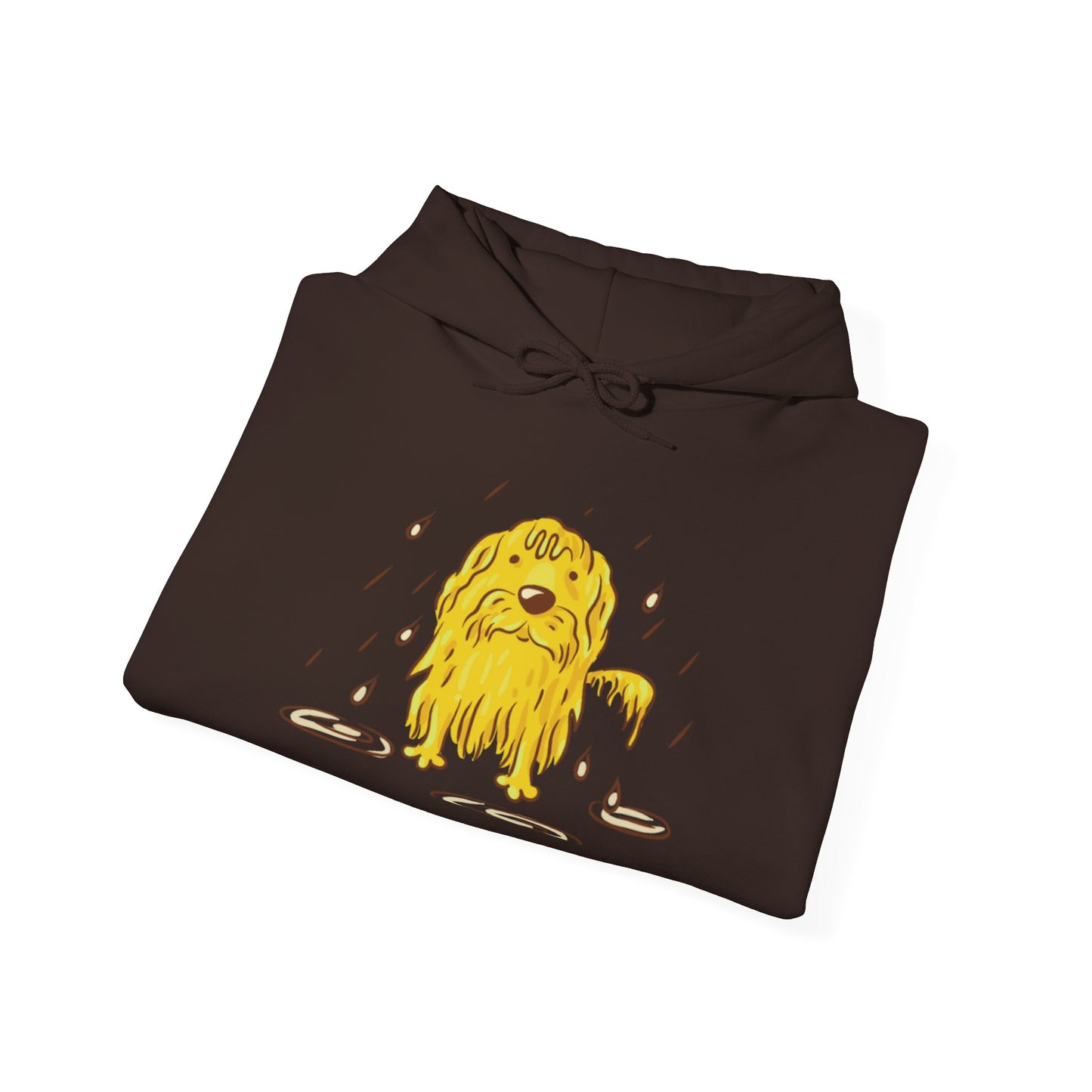 Playful Drip Graphic Unisex Hoodie - Perfect for Casual Outings & Cozy Days