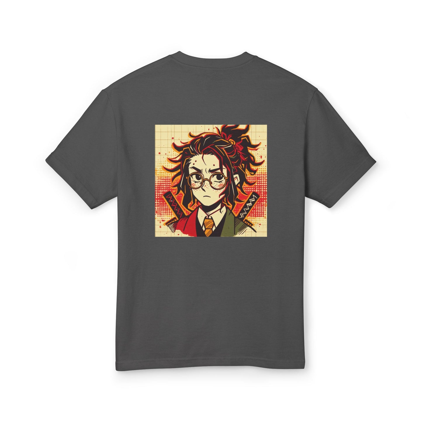 Unisex Graphic Tee with Anime Design, Comfortable Cotton T-Shirt, Casual Wear for Anime Lovers, Gift for Gamers, Streetwear Style