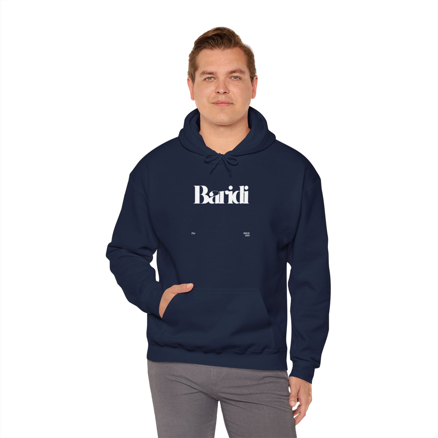 Stylish Baridi Unisex Heavy Blend Hooded Sweatshirt - Cozy Streetwear Essential