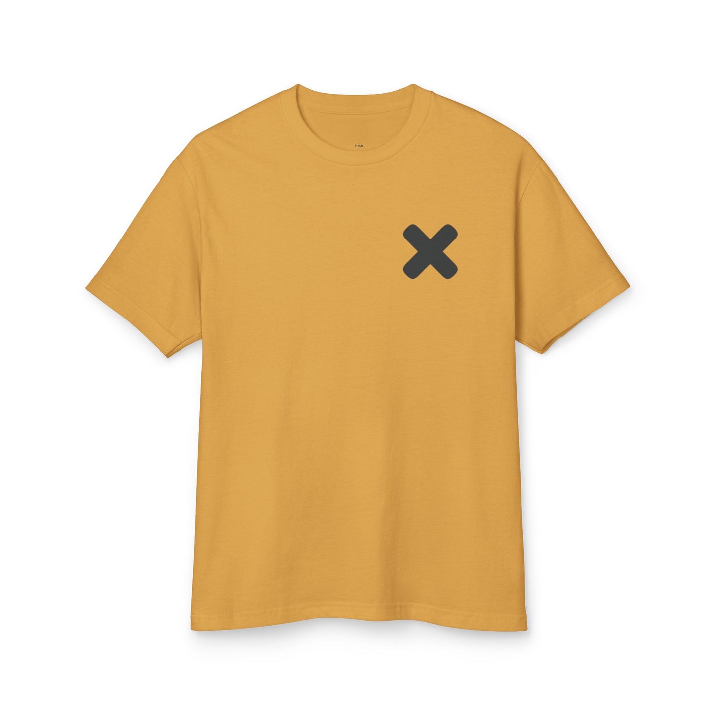 Unisex Heavyweight Cotton Tee with Minimalist Design
