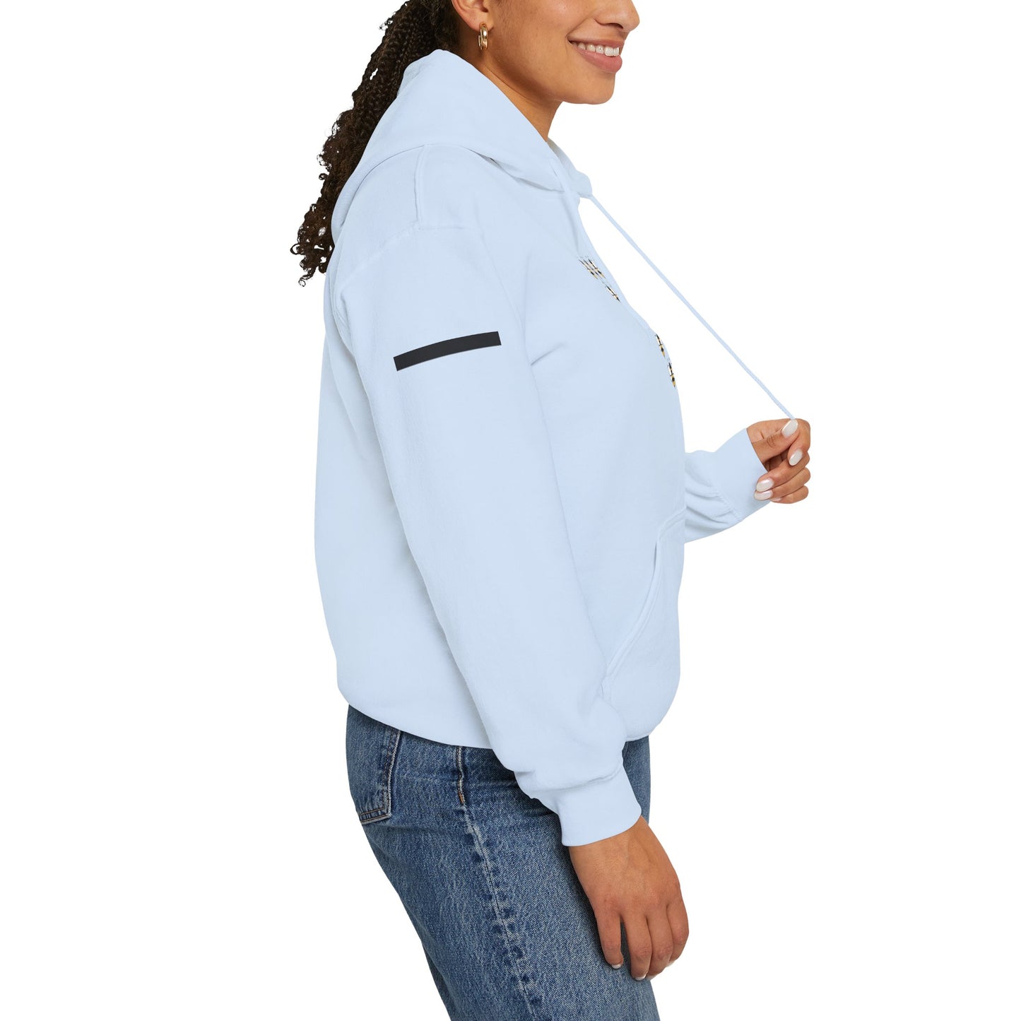 Bee Pattern Unisex Hoodie - Cozy, Stylish Sweatshirt for Nature Lovers