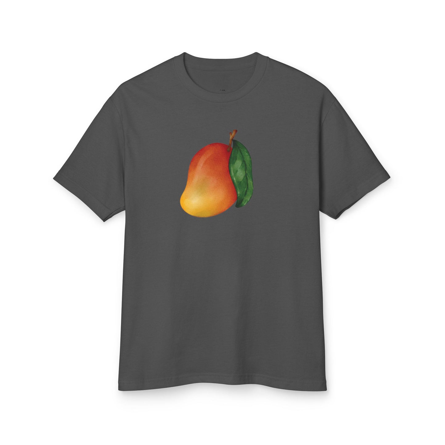Mango Graphic Heavyweight Tee - Unisex Cotton T-Shirt for Fruit Lovers