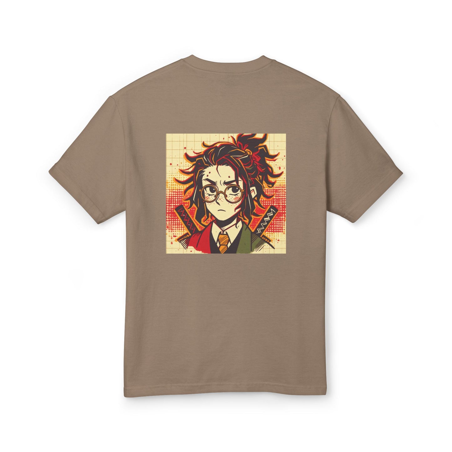Unisex Graphic Tee with Anime Design, Comfortable Cotton T-Shirt, Casual Wear for Anime Lovers, Gift for Gamers, Streetwear Style