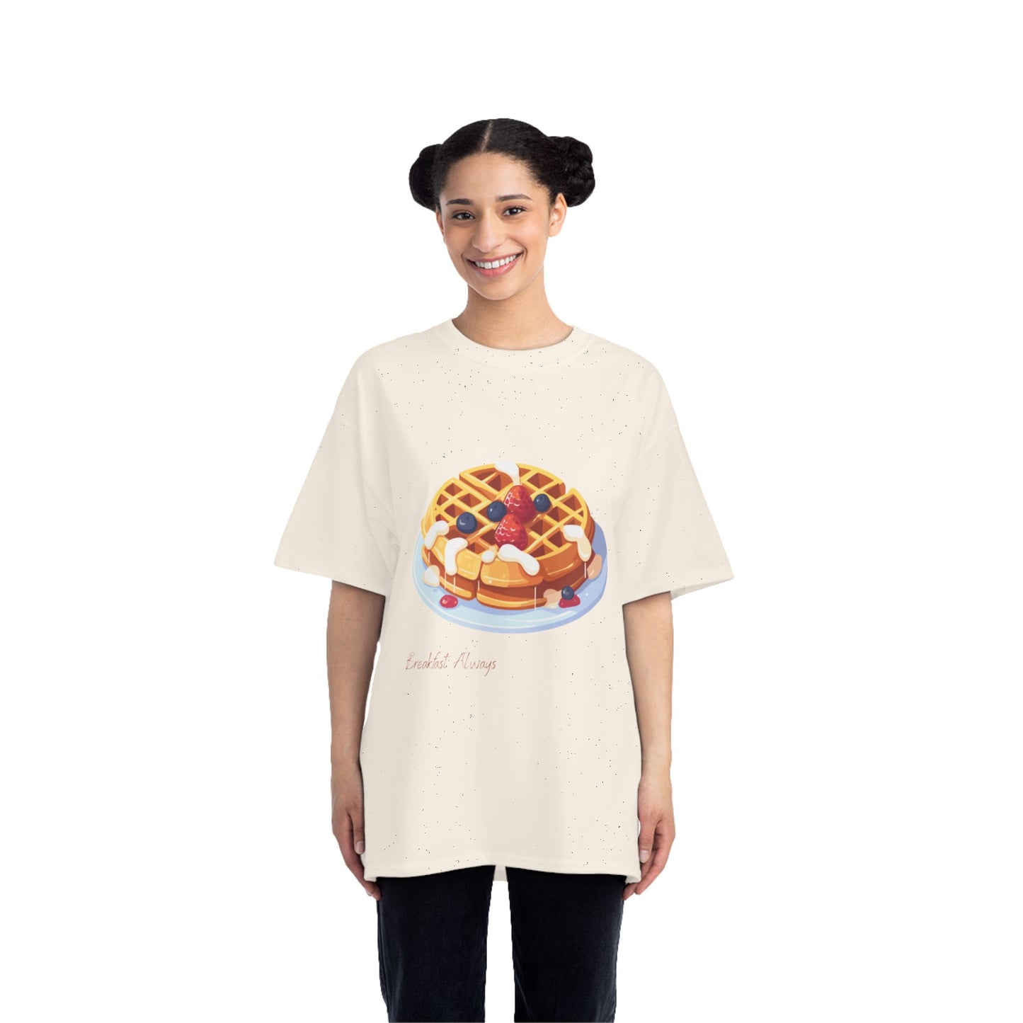 Waffle Love Short-Sleeve T-Shirt | Breakfast Always Tee