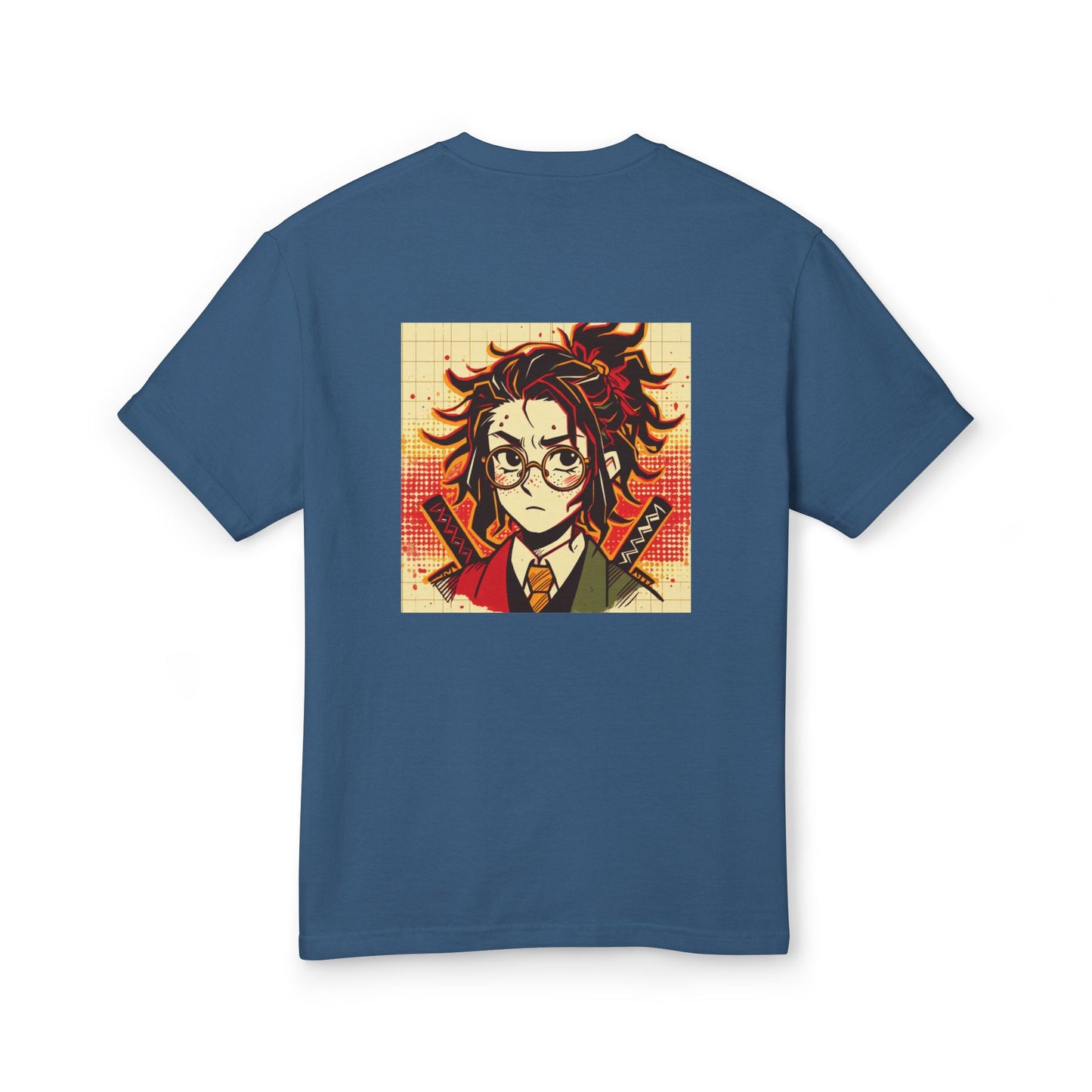 Unisex Graphic Tee with Anime Design, Comfortable Cotton T-Shirt, Casual Wear for Anime Lovers, Gift for Gamers, Streetwear Style