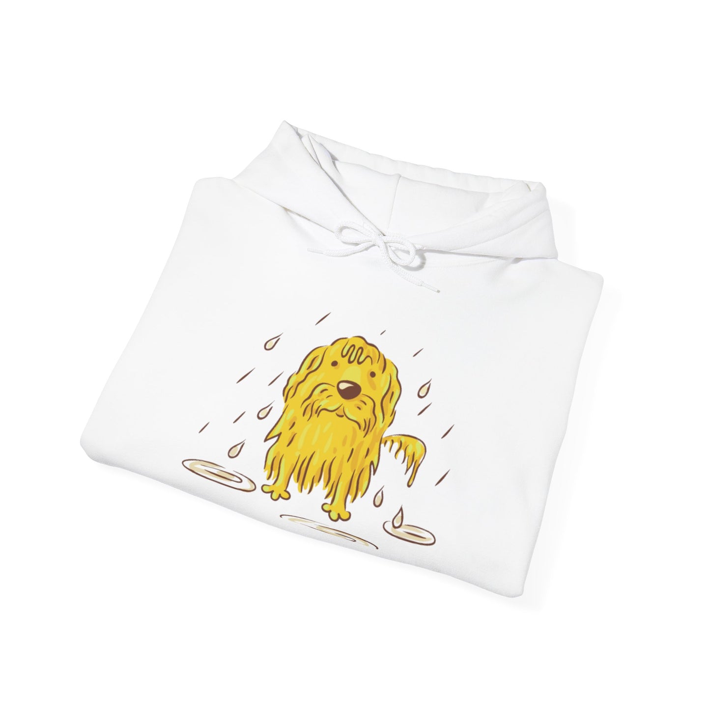 Playful Drip Graphic Unisex Hoodie - Perfect for Casual Outings & Cozy Days