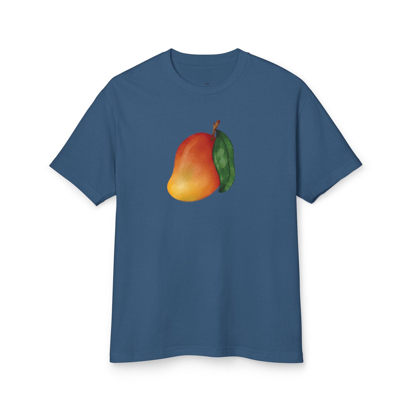 Mango Graphic Heavyweight Tee - Unisex Cotton T-Shirt for Fruit Lovers