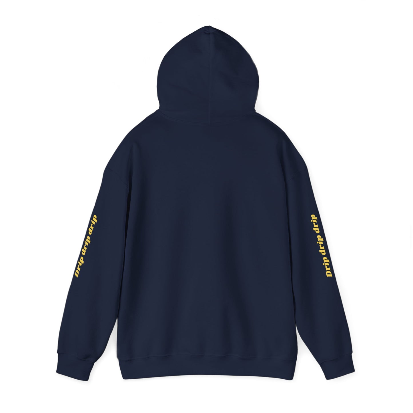 Playful Drip Graphic Unisex Hoodie - Perfect for Casual Outings & Cozy Days