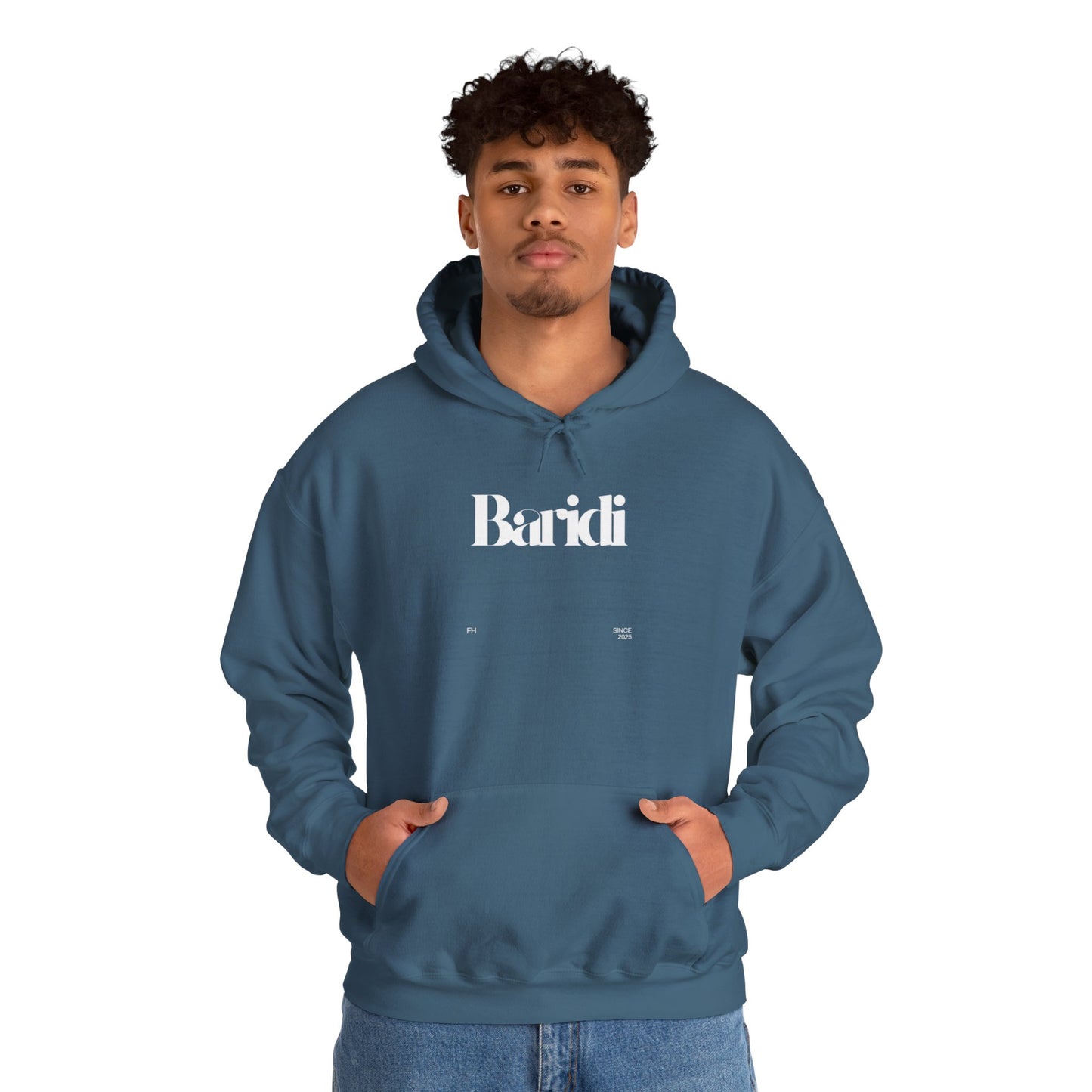 Stylish Baridi Unisex Heavy Blend Hooded Sweatshirt - Cozy Streetwear Essential