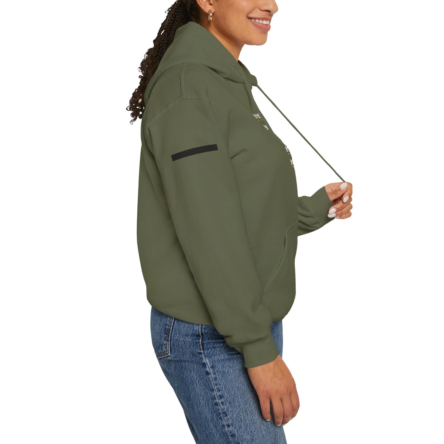 Bee Pattern Unisex Hoodie - Cozy, Stylish Sweatshirt for Nature Lovers