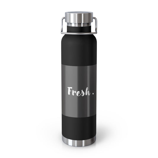 Insulated Water Bottle - 'Fresh' 22oz Copper Travel Mug