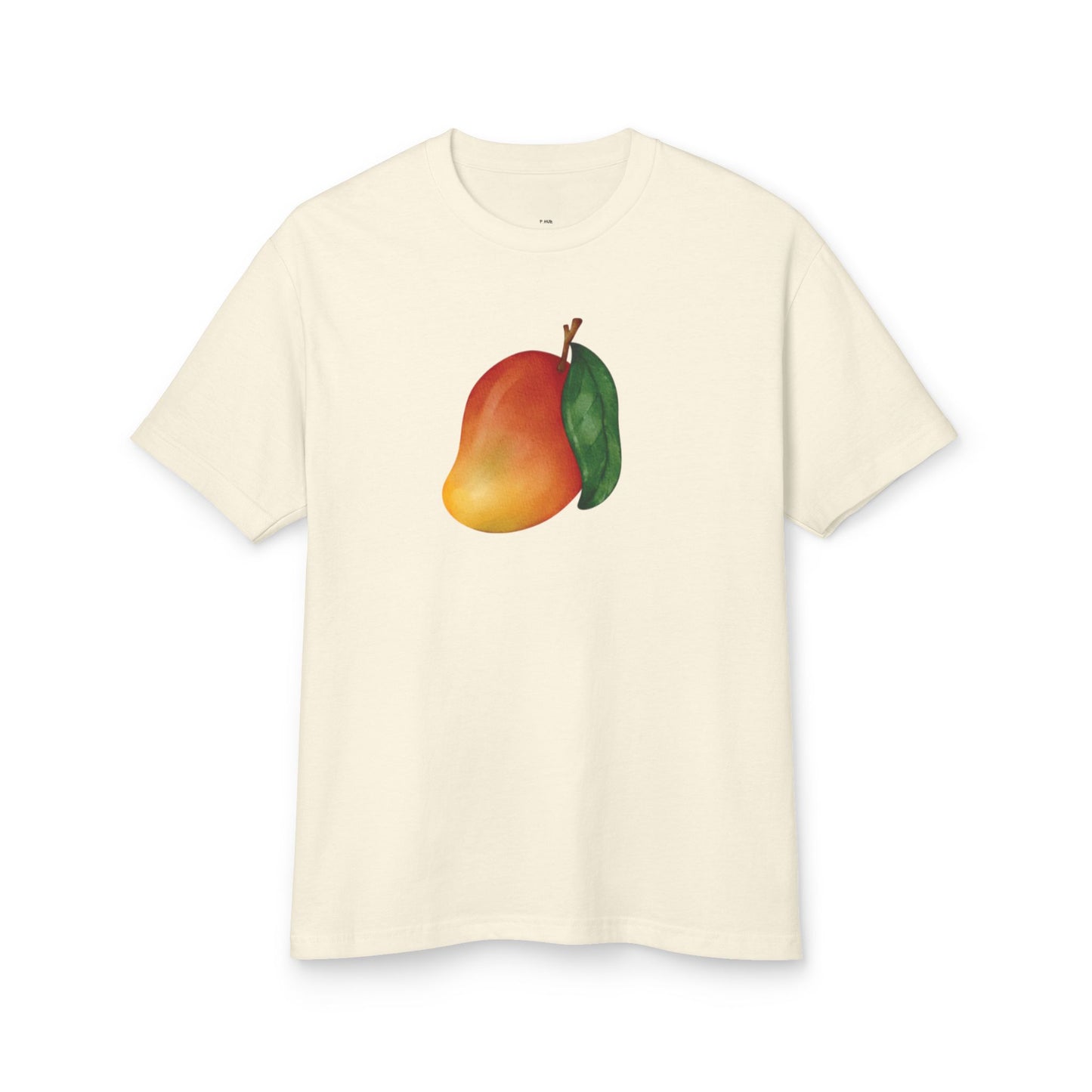 Mango Graphic Heavyweight Tee - Unisex Cotton T-Shirt for Fruit Lovers
