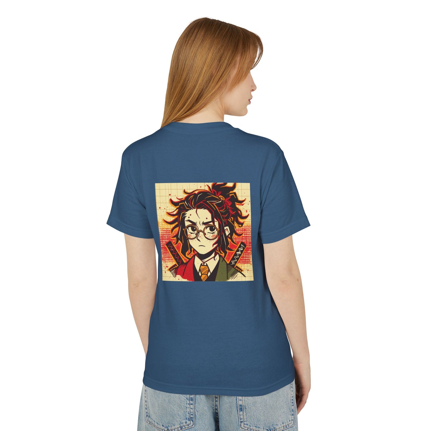 Unisex Graphic Tee with Anime Design, Comfortable Cotton T-Shirt, Casual Wear for Anime Lovers, Gift for Gamers, Streetwear Style