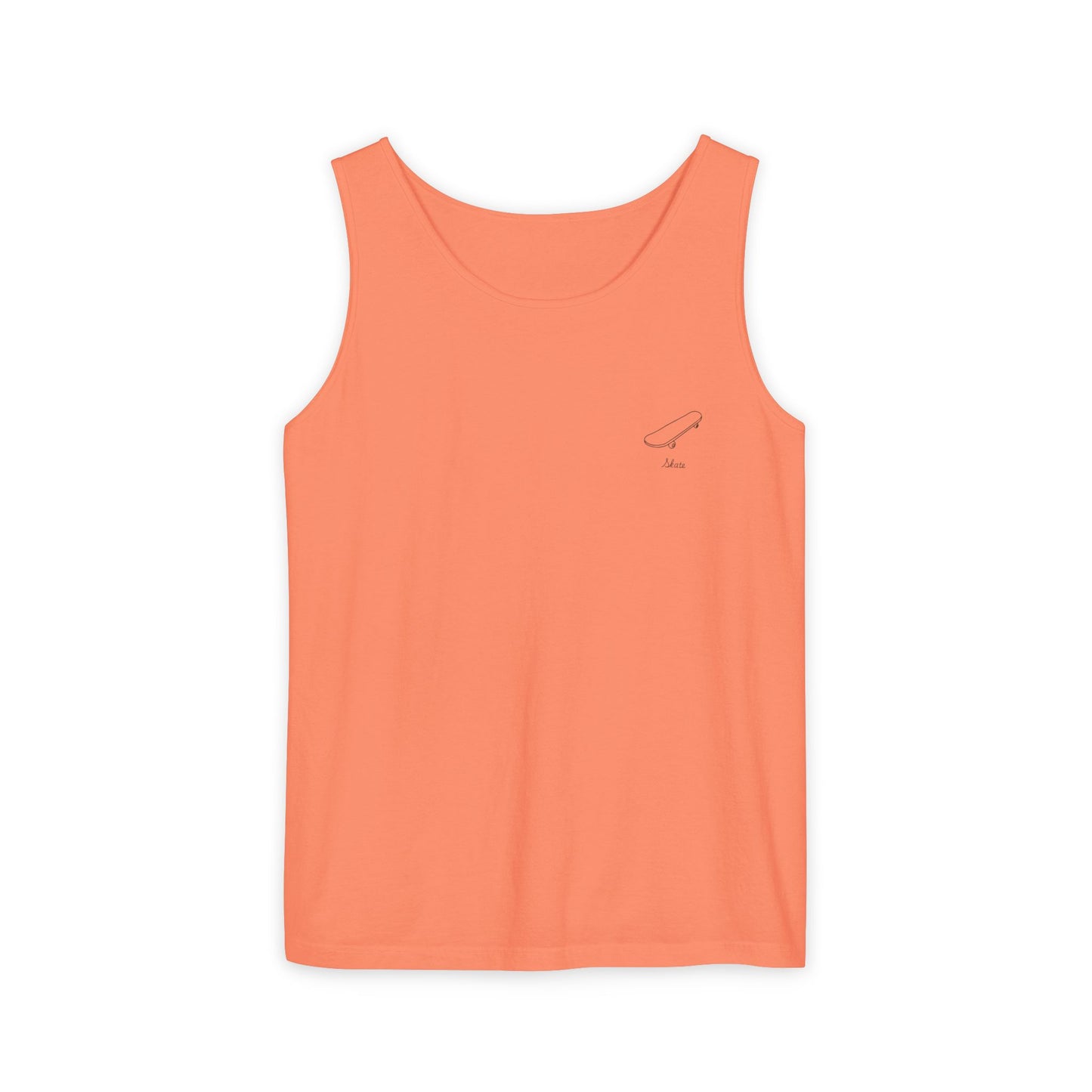 Skateboarding Spirit Tank Top, Summer Casual Wear, Skate Style Shirt, Beach Day Apparel, Gift for Him, Unisex Fashion