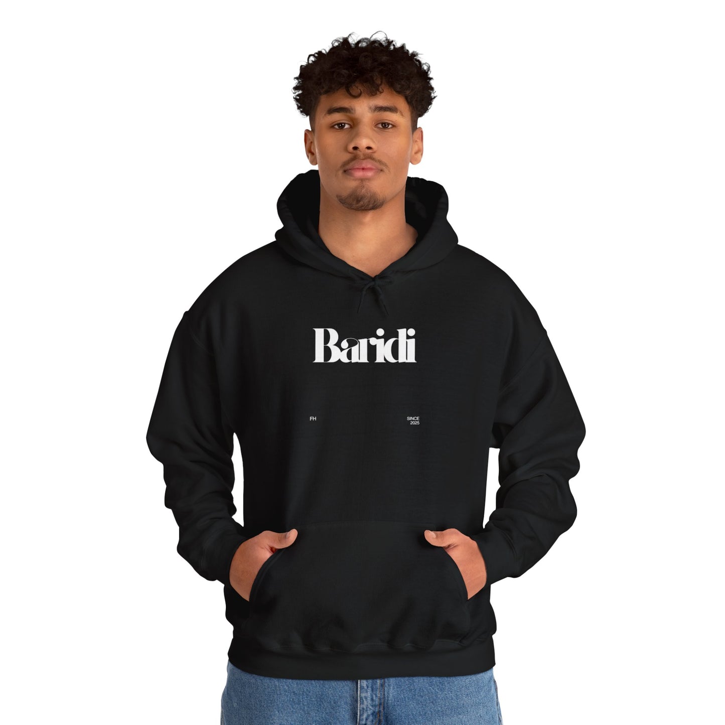 Stylish Baridi Unisex Heavy Blend Hooded Sweatshirt - Cozy Streetwear Essential