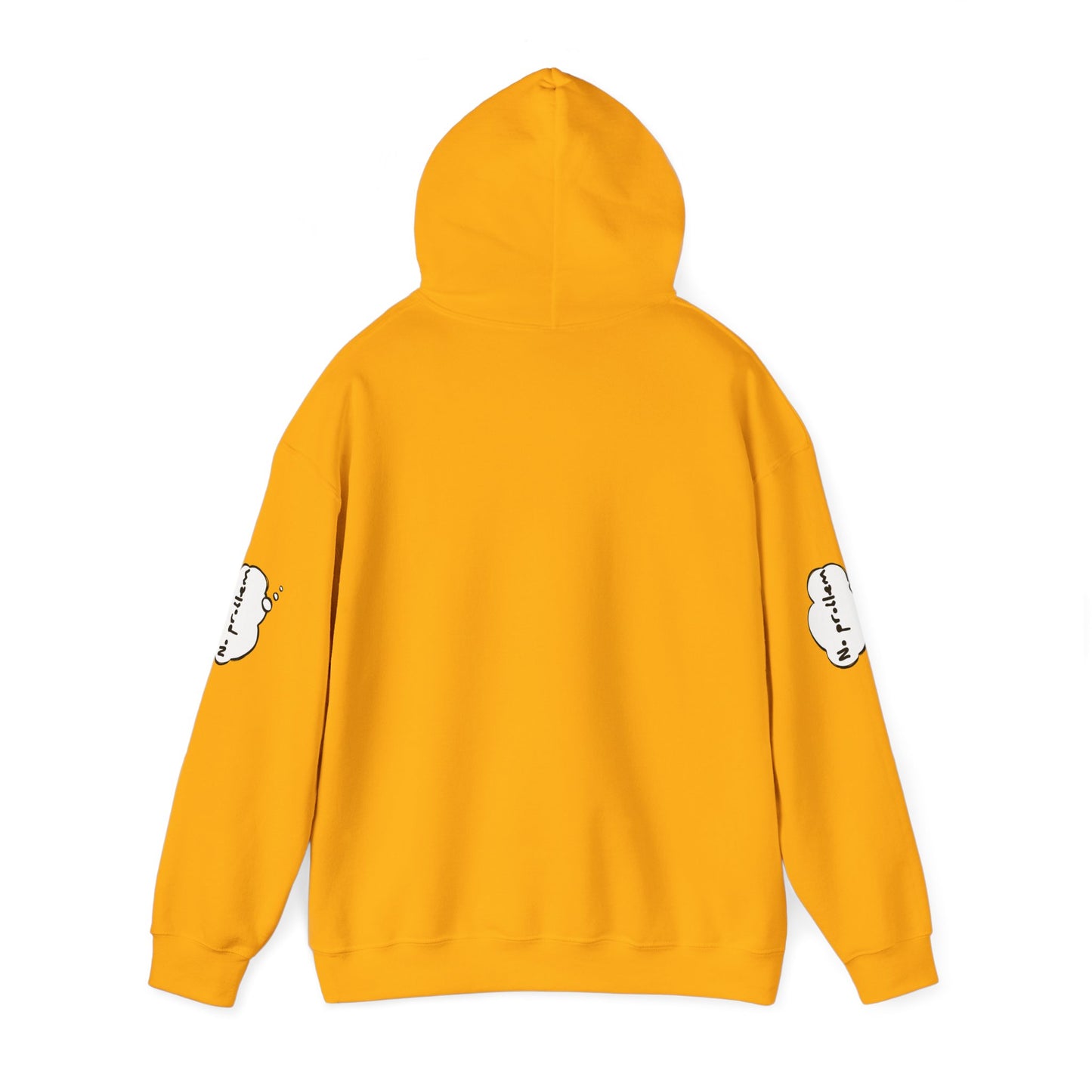 Japanese-Inspired Unisex Heavy Blend™ Hoodie - Minimalist Cloud & Circle Design