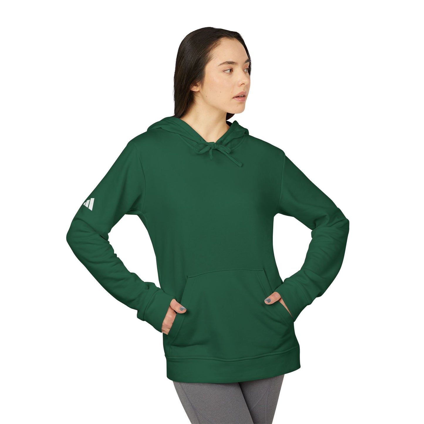Fleece Hoodie with Funny Ice Cream Design
