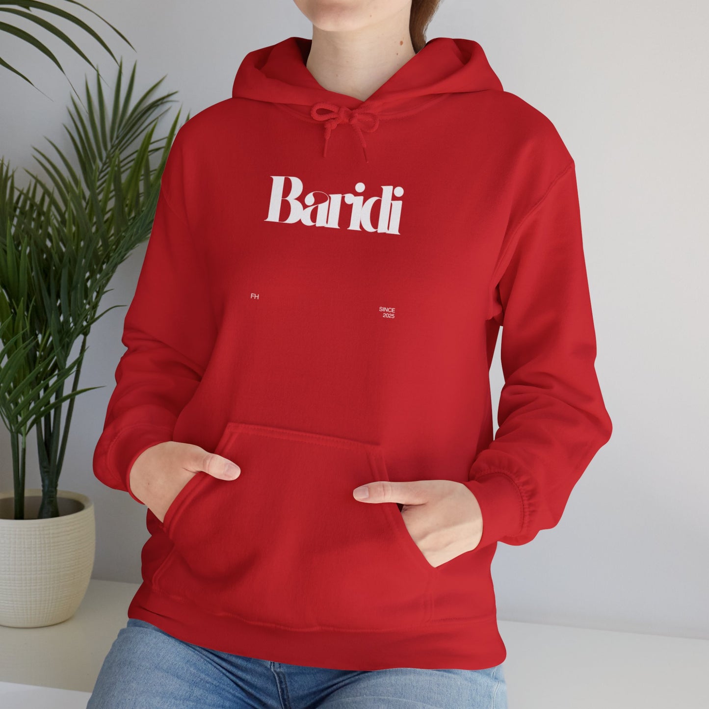 Stylish Baridi Unisex Heavy Blend Hooded Sweatshirt - Cozy Streetwear Essential
