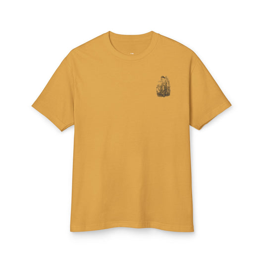Vintage Angel & Sheep Graphic Tee - Unisex Heavyweight Cotton T-Shirt