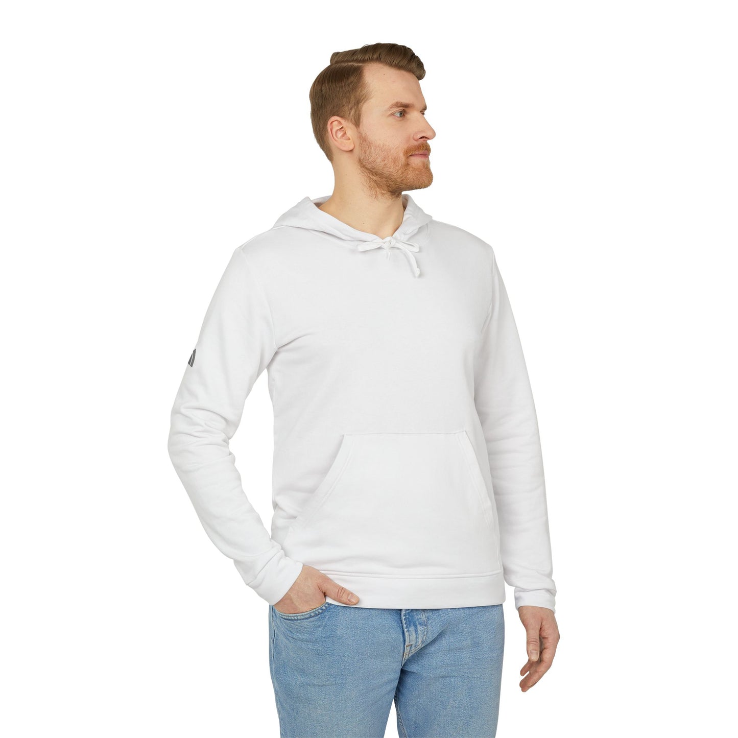 Fleece Hoodie with Funny Ice Cream Design